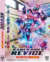 DVD Kamen Rider Revice Vol 1-50 End + 2 Movie Complete Box Set Masked Rider - £27.48 GBP