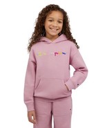 Champion Boys Girls Hoodie Pink Kangaroo Pocket Midweight Drop Shoulder ... - $44.81 CAD