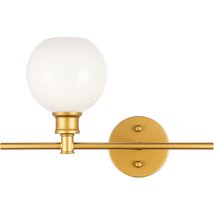 Living District LD2303BR Collier 1 Light 15 inch Brass Wall sconce Wall Light - £47.96 GBP