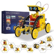 Stem Projects For Kids Ages 8-12 , Solar Robot Science Kits Building Toy... - $45.99