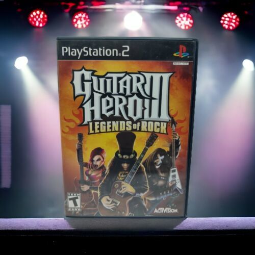 Primary image for Guitar Hero III Legends of Rock Sony PlayStation 2 2007 CIB with Manual Complete