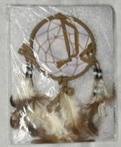 Dream Catcher Wall Hanger Native American Feathers Beads New In Package - £5.13 GBP