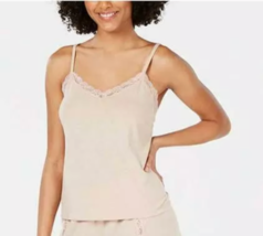 $34 INC Lace-Trim Sparkle Pajama Top, Color: Sandy Blush, Size: Large/ Only Top - £8.69 GBP