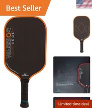 Diadem Warrior Edge Pickleball Paddle, Carbon Fiber Etched Face for Max ... - $204.11