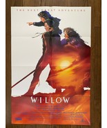 Ron Howard&#39;s WILLOW (1988) Val Kilmer Fantasy Int&#39;l One-Sheet ART BY JOH... - $205.80 CAD