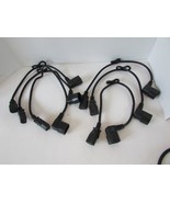 6  Cordsets PC AC 3 prong C14 Male Right to C13 Female 18&quot;L 10A 250V  DJ - $184.92 MXN