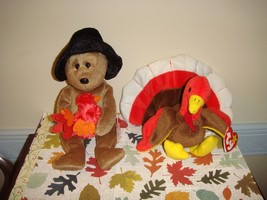 Ty Beanie Baby Gobbles &amp; Plymouth - $18.99