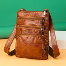 Multi-pockets Casual Shoulder Bags Women&#39;s Retro Flap Handbag Purse Bags Female  - £30.98 GBP