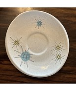 VTG 50s Franciscan Starburst Saucer Plate Gladding McBean Atomic MCM 6&quot; - $158.27 MXN