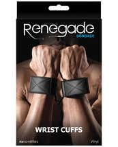 Renegade Bondage Wrist Cuffs - Black - £22.37 GBP