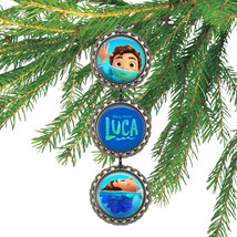 Disney Pixar LUCA Movie 3D Bottle Cap Christmas Ornament #1 | Gift for Kids - £7.13 GBP