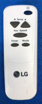 LG Air Conditioner / Fan Remote Control - White - Tested &amp; Working - USED - $13.85