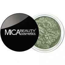 MICA BEAUTY Mineral Eye Shadow Glitter MOSS 58 Green Metallic Full Size ... - £15.18 GBP