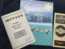 2003 STARR Trailer Operators Manual Instructions User Guide And Brochure - $19.78