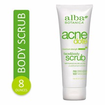 Alba Botanica Acnedote Maximum Strength Face &amp; Body Scrub, 8 oz. - £11.11 GBP