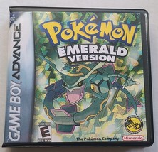 Pokémon Emerald Version Pokemon Case Only Game Boy Advance Gba Box Best Quality - £10.79 GBP