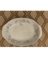 Vintage Noritake Japan Belle Rose Pattern Cook&#39;n Serve China Oval Handle... - £31.61 GBP