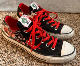 Converse Dr. Seuss How The Grinch Stole Christmas Sneakers Women&#39;s Size 10 - £44.75 GBP