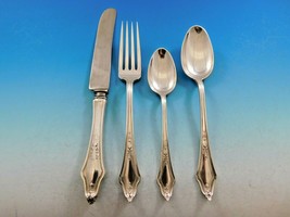 Arcadian by Towle Sterling Silver Flatware Set for 12 Service 54 Pieces - £3,089.82 GBP