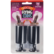 Flying Coins - Beginner&#39;s Magic - Easy To Do - Coins Jump From Cup To Cup! - £3.09 GBP