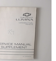1993 Chevrolet Lumina Variable Fuel Vehicle  Factory Service Repair Manual - £7.21 GBP