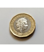 United Kingdom 2016 Queen Elizabeth II D.G. Reg. F.D, One Pound Bi-Metal... - £18.84 GBP