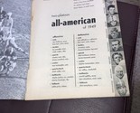 Dan Foldberg 1949 Woodward&#39;s Football Magazine Army 83438b52 - $12.20