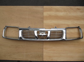 FULLY CHROME for NISSAN 720 NAVARA D22 PICKUP FRONTIER 1998-2000 GRILLE ... - $96.98