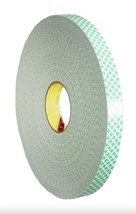 3M Vhb Double Coated Foam Tape . 1 In X 36 Yds. - £75.62 GBP