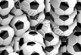 New Soccer Balls Design Checkbook Cover - £7.86 GBP