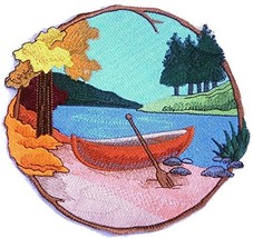 Stroll Through The Walk in Woods Beauty[Canoe on The River] [Custom and Unique]  - £19.23 GBP