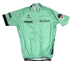 Strava Gran Fondo Cudre 3 Mar LRG Green 3 Pocket Bicycle Cycling Jersey ... - $39.48