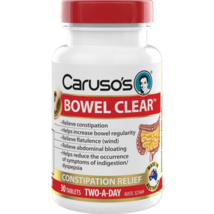 Caruso&#39;s Quick Cleanse Bowel Clear 30 Tablets - $105.85