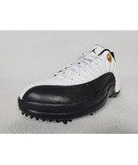 Nike Air Jordan 12 Low Taxi Golf Shoes Men&#39;s U.S. Size 10 Black White DH... - $4,670.30 MXN