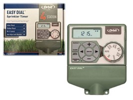 Orbit WaterMaster 57594 4-Station Indoor Easy Dial Timer,  LCD Display - £18.72 GBP