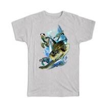 Cute Turtle Photography : Gift T-Shirt Turtles Water Animals Nature Protection O - £14.06 GBP