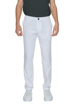 Armani Exchange Men Trousers - 34 White Designer Fashion Pants 2025 Coll... - $2,083.10 MXN