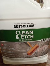 Rust-Oleum 1 Gal Ready-To-Use Concrete Floor Degrease Clean &amp; Etch 128oz... - £23.09 GBP