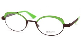 New Traction Productions Fusion Brunvert Brown Green Eyeglasses 48-22-130mm B36 - £204.35 GBP