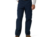 Men&#39;s Wrangler Workwear Relaxed Fit Cargo Pant, Blue Size 44 x 32 - $32.66