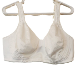 42D Playtex 18 Hour Breathably Cool Full-Figure Wire-Free T-Shirt Bra 4E78 - $12.85
