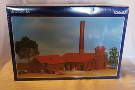 HO Scale, Pola, Brickworks Factory Kit #11805 BNOS Vintage Sealed - £74.75 GBP