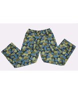 Talbots Overlapping Oval Circles 4-Pkt Light Stretch Canvas-Like Pants W... - $22.99