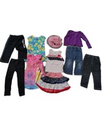 Girls 11 Pc Lot  2 Pc Skirt / Tank Top- Pajamas -Jeans Leggings Hat  3-4... - $192.59 MXN