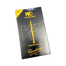 Vandoren VK1 for Bb Clarinet VK Strength 45 (3 Medium) - 1 Synthetic Reed (CVK10 - £41.58 GBP