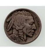 1920-D 5C Buffalo Nickel in Very Fine VF Condition, Bold Date, Strong Li... - $2,534.31 MXN