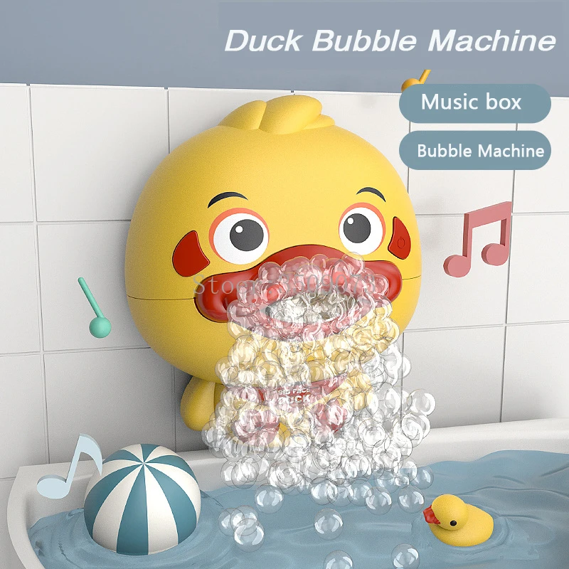 Baby Bath Toys Electronic Bubble Duck Water Game Bubble Maker Pool Swimming - £8.42 GBP+