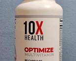 10X Health Optimize Multivitamin - 90 Capsules - $36.99