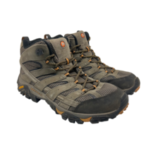 Merrell Men’s Moab 2 Mid Ventilator Soft Toe Hiking Boot J06045W Walnut ... - £66.77 GBP