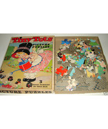 Antique Toy Game 1934 Whitman TINY TOTS Jigsaw Puzzle - $29.16